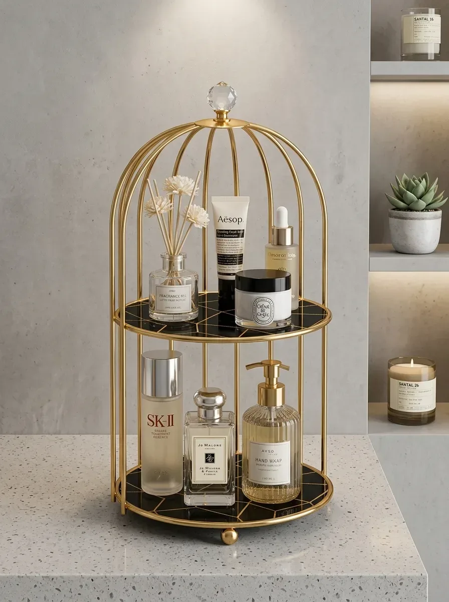 	LUXURY VANITY & DESK ACCENTS