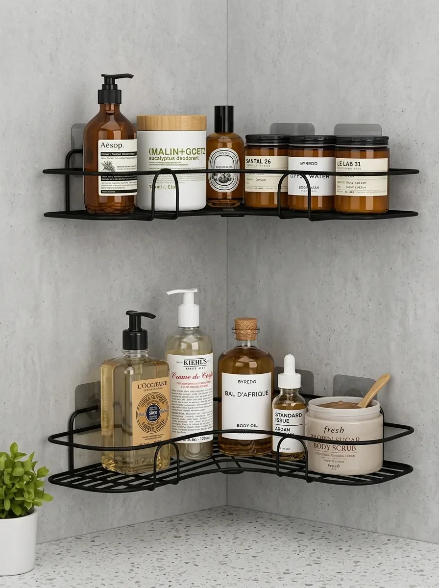 Loft Punch-Free Corner Storage Organizer