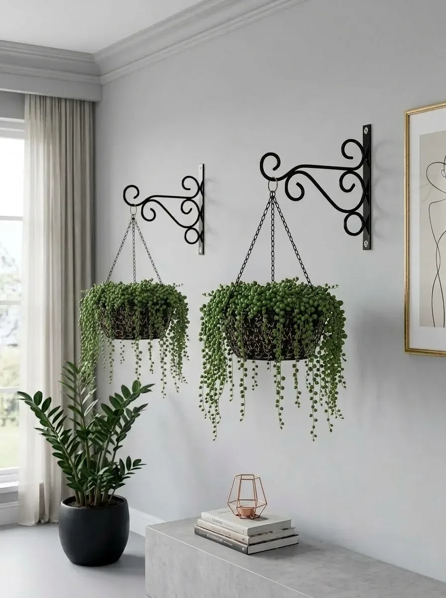 Aura Vintage Scroll Wall Hanging Hooks