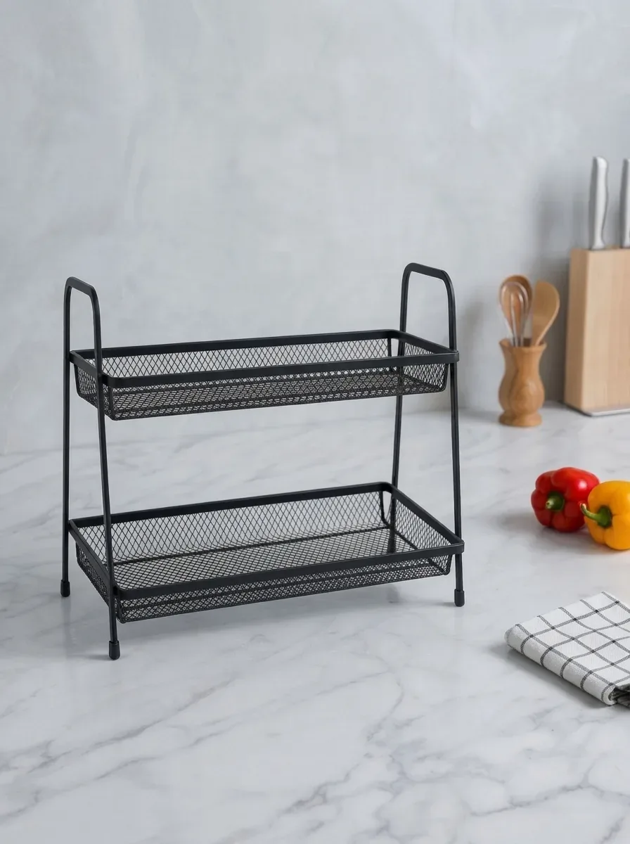 Loft 2-Tier Multi-use Spice & Utility Rack