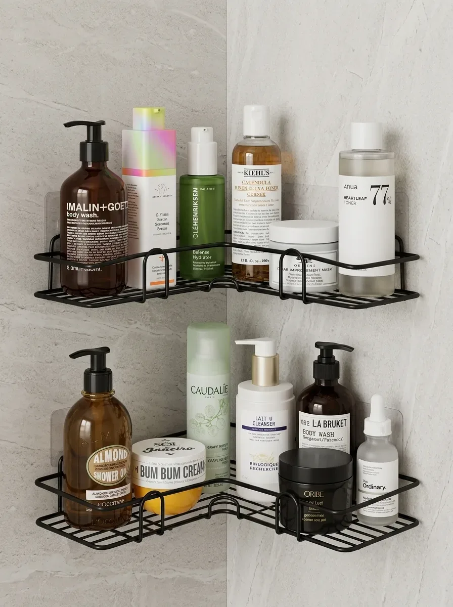 Loft Punch-Free Corner Storage Organizer