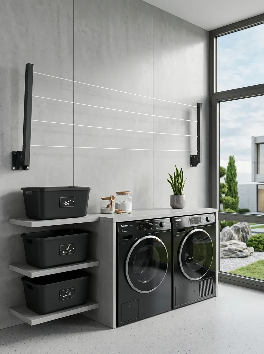 Loft Smart Foldable Wall-Mounted Clothes Drying Rack