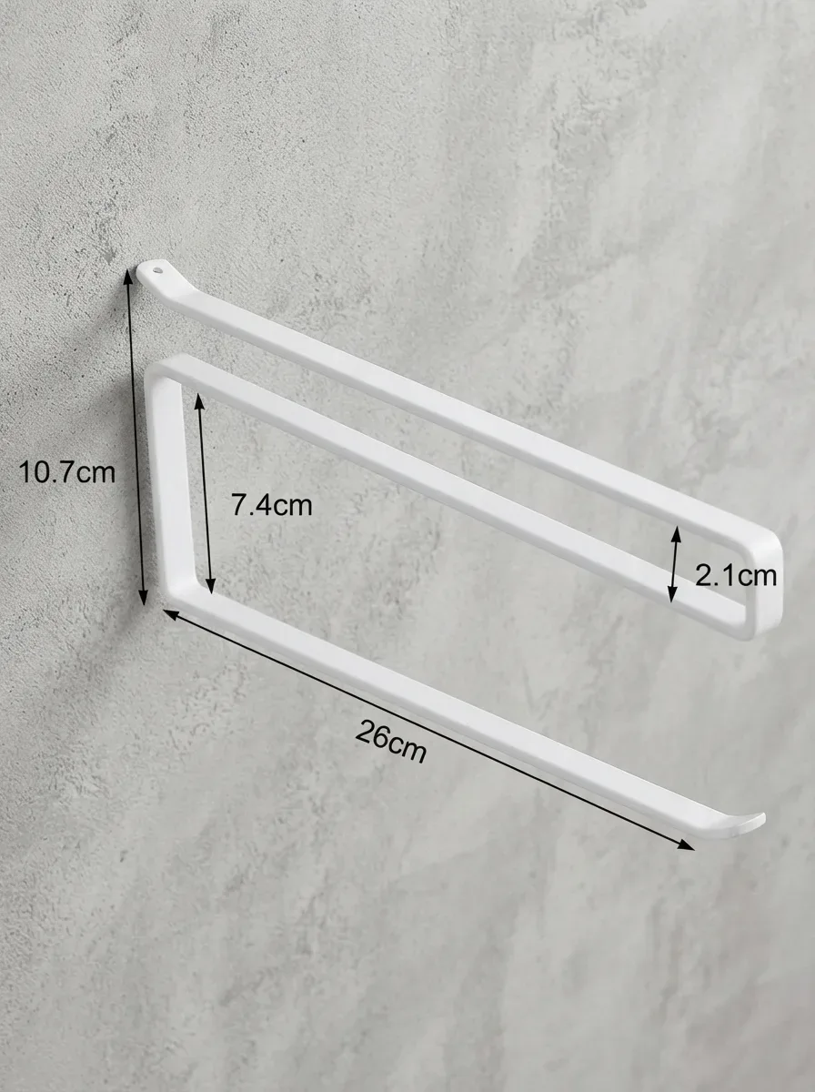 Loft Under-Cabinet Paper Towel & Tissue Holder