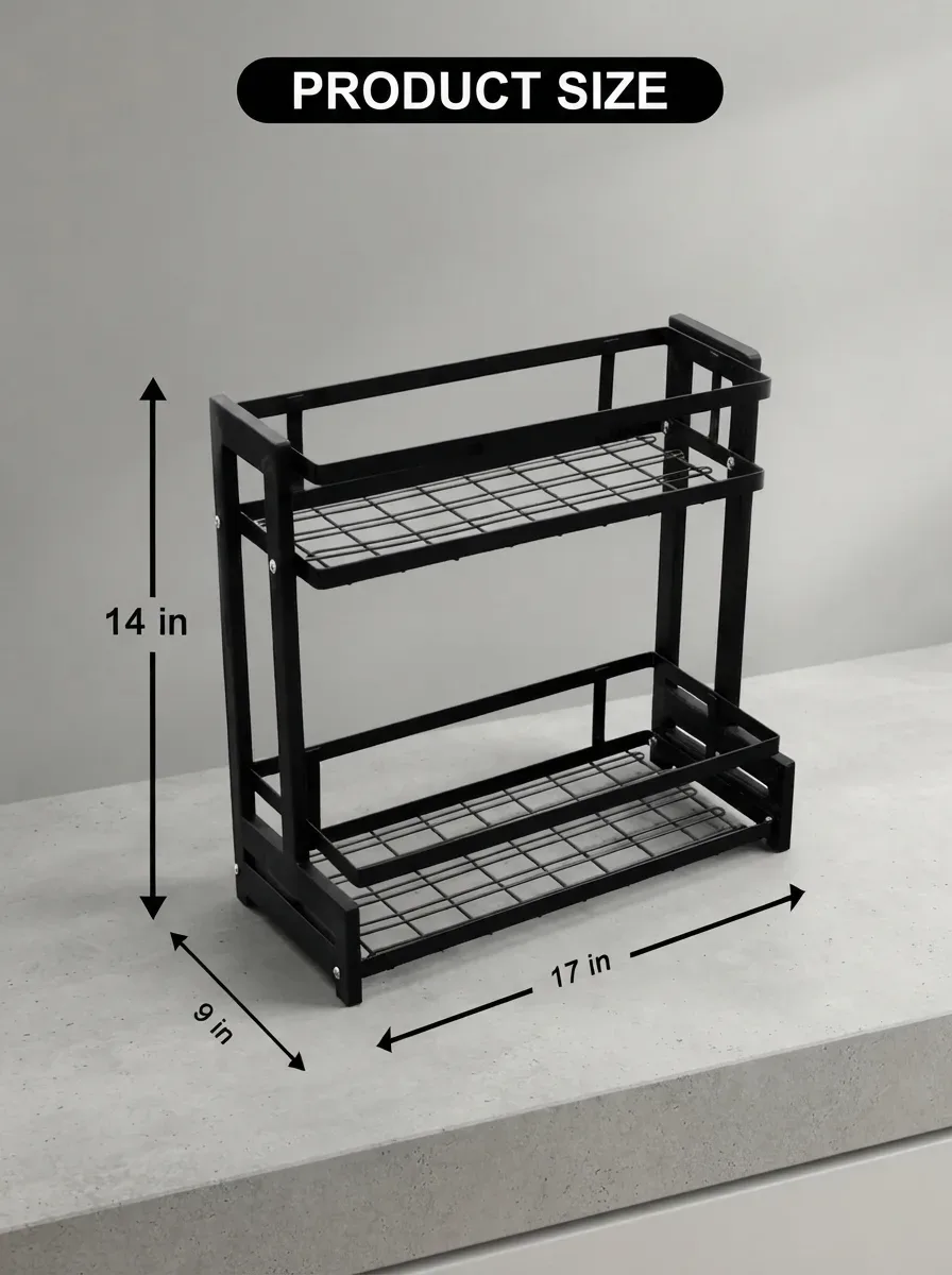 Loft Industrial Multiuse Countertop Rack