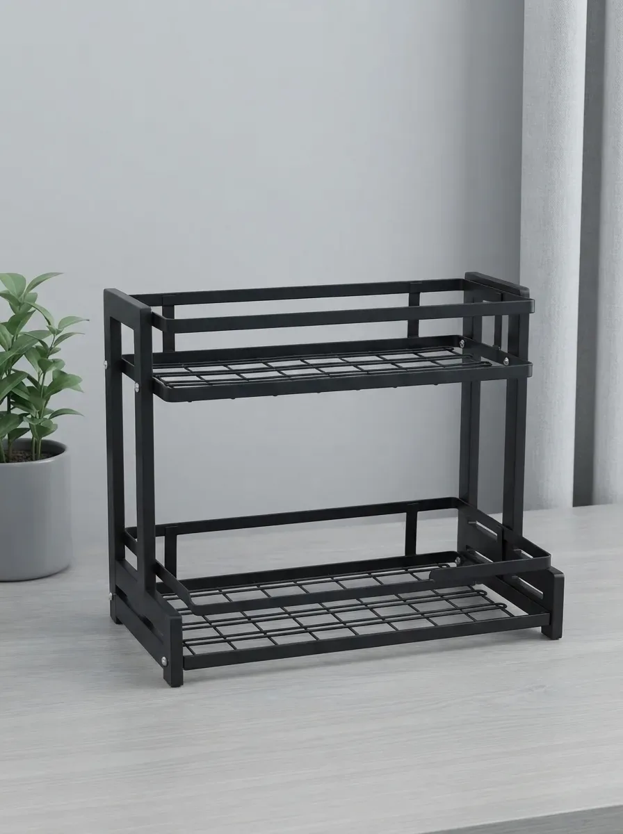 Loft Industrial Multiuse Countertop Rack