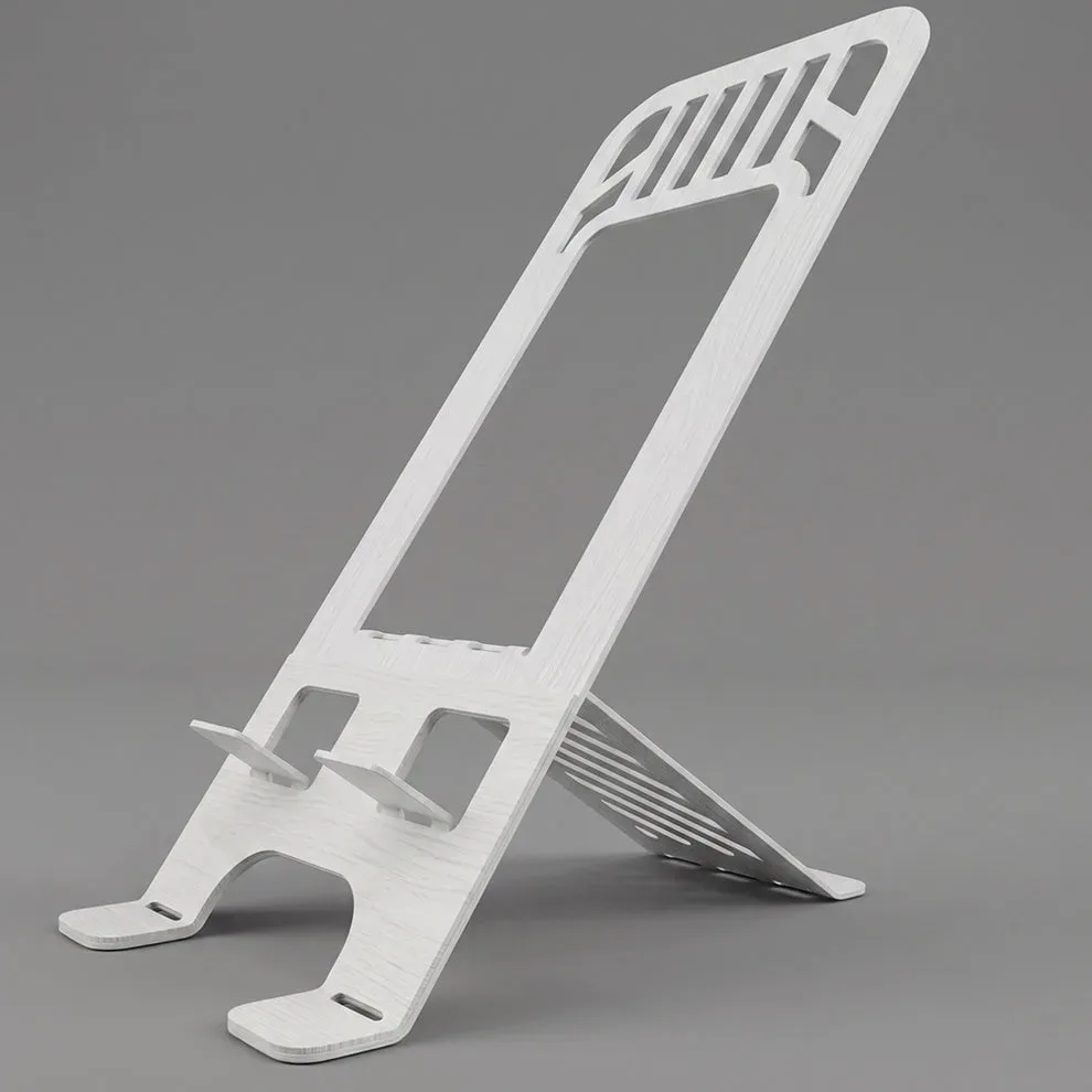Aura Metallic Phone Stand & Desk Organizer